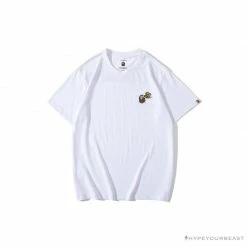 Hypeyourbeast BAPE Readymade Small Bee Camouflage Letter Tee Shirt 'BLUE'