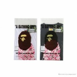 Hypeyourbeast BAPE Japan Limited Edition Pink Cherry Tree Tee Shirt'BLACK' Clothes