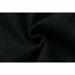 HypeYourBeast Off White Denim Black Jacket - Black Hoodies & Jackets