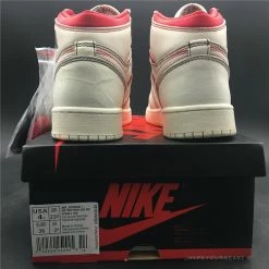 Hypeyourbeast Air Jordan 1 Retro High Phantom Gym Red