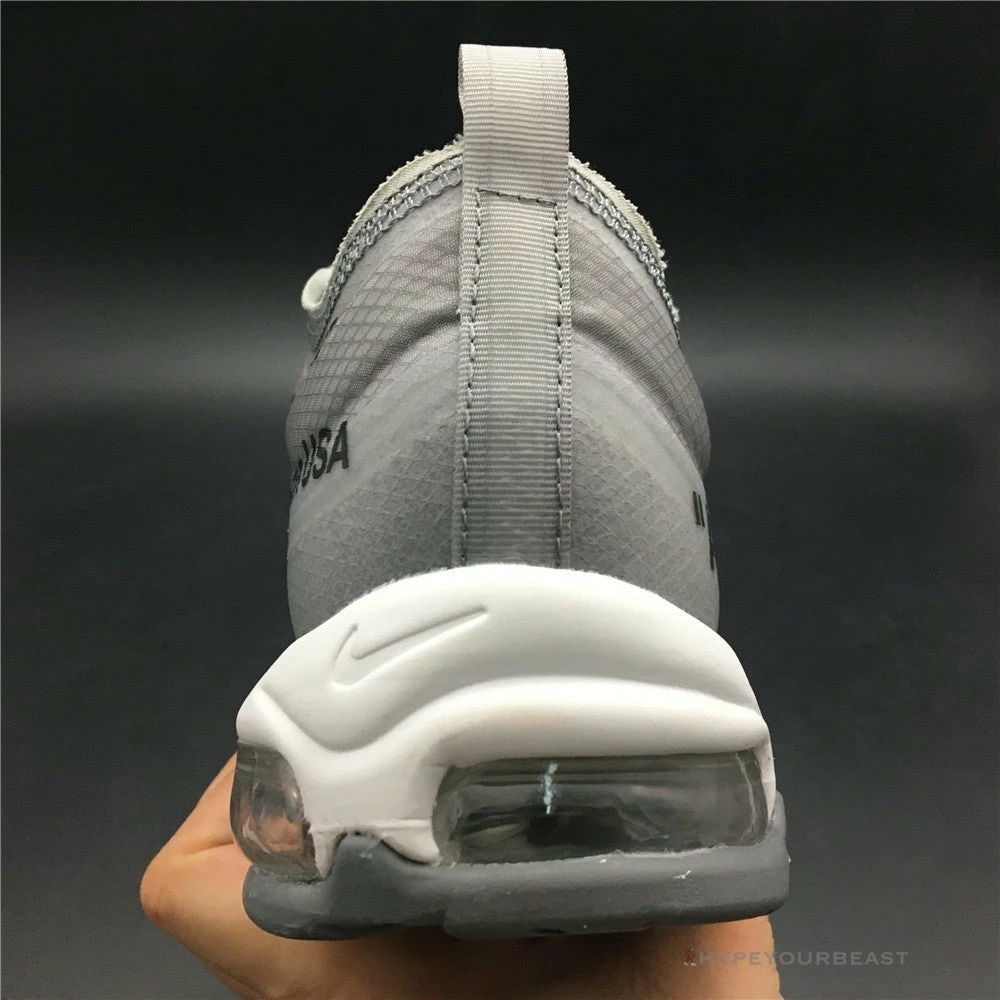 Hypeyourbeast Off White X Nike Air Max 97 Light Grey Black White
