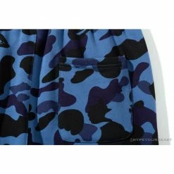 Hypeyourbeast BAPE X READYMADE Tiger Head Foam Camouflage Shorts'BLUE' Clothes