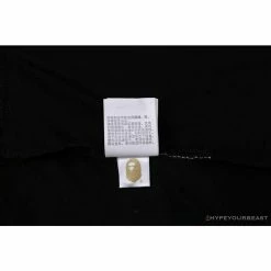 Hypeyourbeast Clothes BAPE Little Ape Head Tom And Jerry Chase Tee Shirt'BLACK'