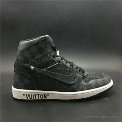 Hypeyourbeast Off White X Jordan 1 X LV Black
