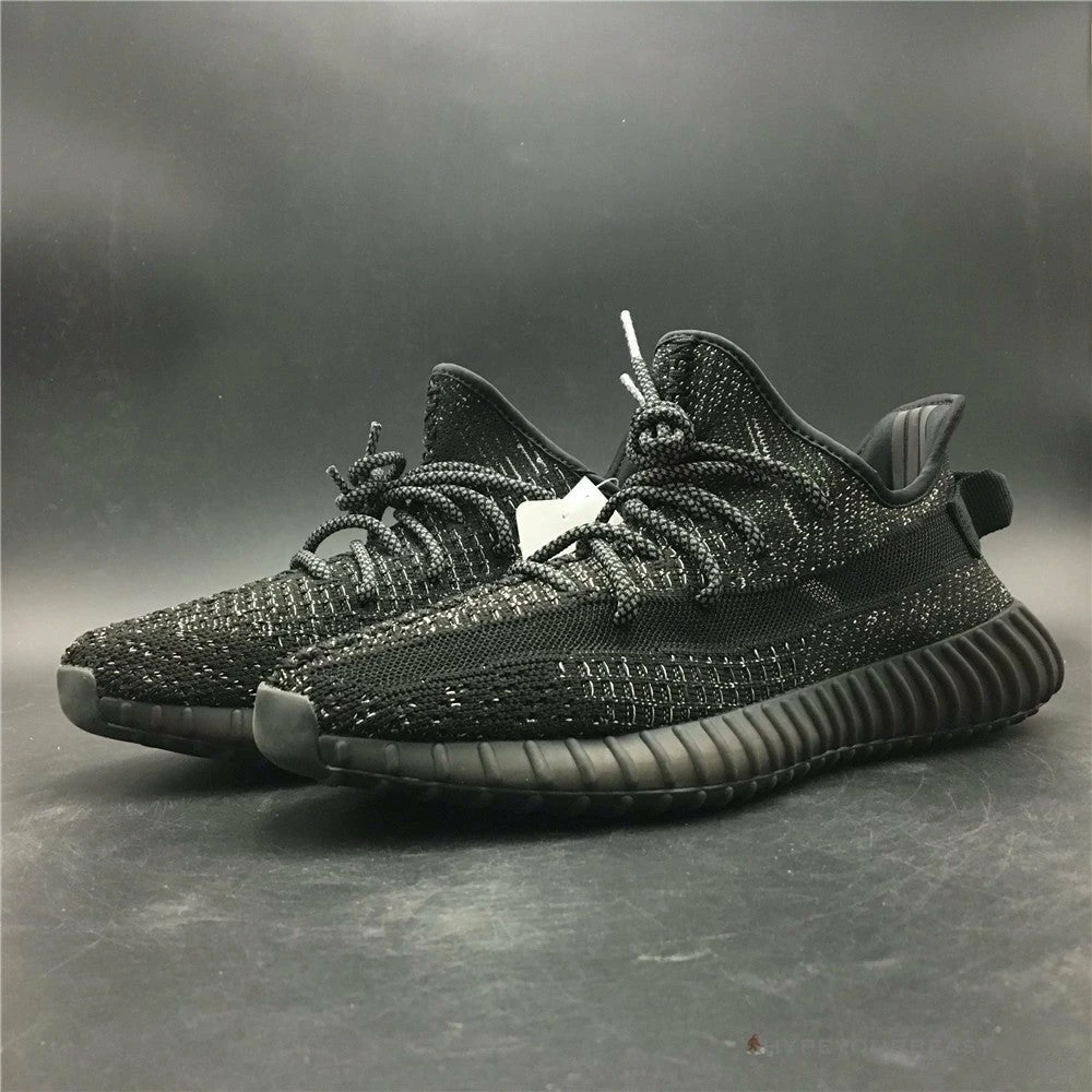 Hypeyourbeast Adidas Yeezy Boost 350 V2 Black / Black / Static