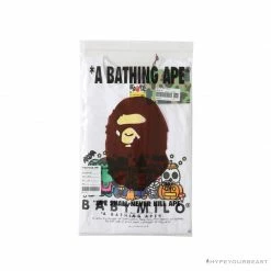 Hypeyourbeast BAPE Baby Milo Halloween Tee Shirt'WHITE' Clothes