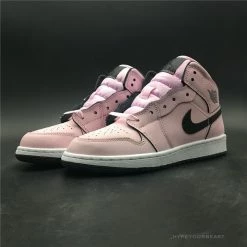 Hypeyourbeast Air Jordan 1 Mid Pink Quartz
