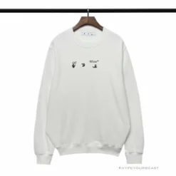 HypeYourBeast Shirts Off White Shirt White Blue