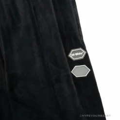 Hypeyourbeast OFF-WHITE Side Webbing Casual Green Letter Pants