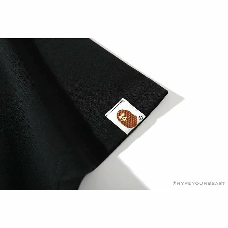 Hypeyourbeast BAPE Baby Milo Pocket Pikachu Tee Shirt 'BLACK'