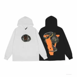 HypeYourBeast Hoodies & Jackets Vlone Hoodie White Snake Eye