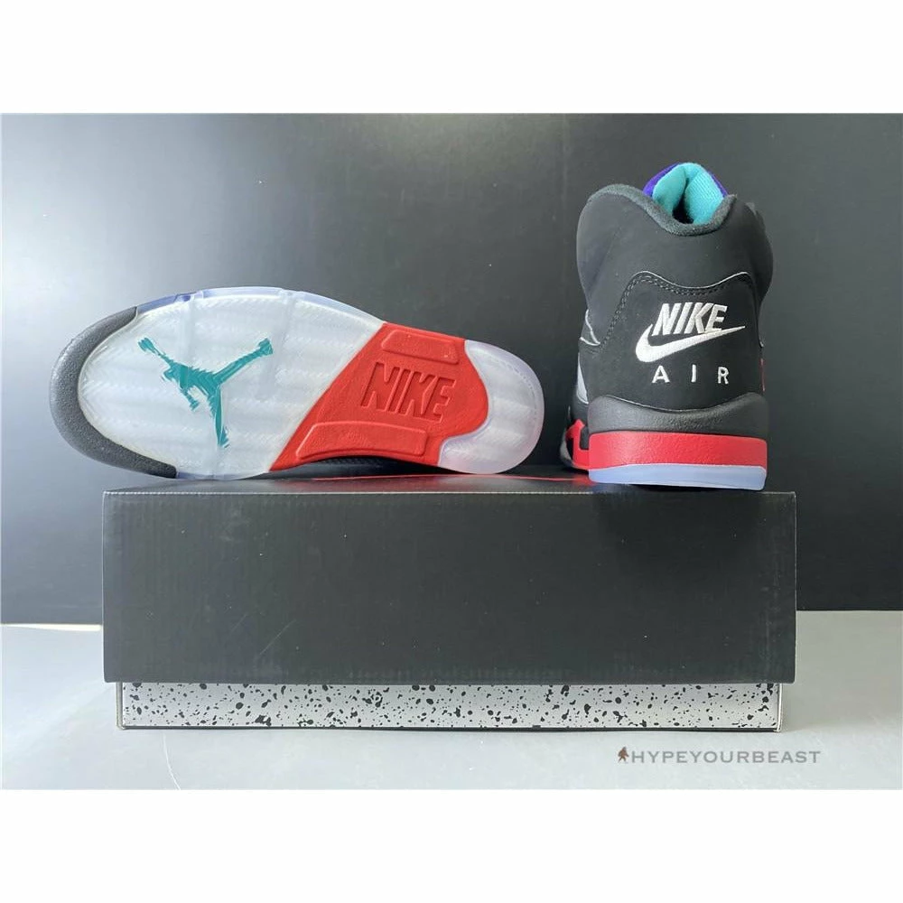 Hypeyourbeast Air Jordan 5 'Grape Fire Red'