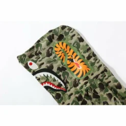 Hypeyourbeast Clothes BAPE Chinese Style Ink Camouflage 10th Anniversary Limited Hoodie'GREEN'