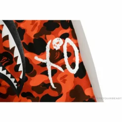 Hypeyourbeast BAPE X XO Co-Branded Camouflage Pants'RED' Clothes