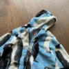 HypeYourBeast Supreme Penguins Hooded Fleece Jacket Blue Hoodies & Jackets
