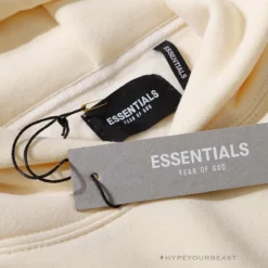 HypeYourBeast Hoodies & Jackets FOG Hoodie Reflective ‘ESSENTIALS’ Beige