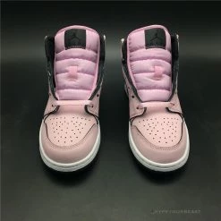 Hypeyourbeast Air Jordan 1 Mid Pink Quartz
