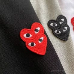 Hypeyourbeast CDG Polo Shirt Black Shirts
