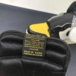 HypeYourBeast Air Jordan 1 High Yellow Toe Black White