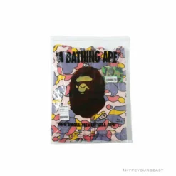 Hypeyourbeast BAPE Shark Head STA Star Camouflage Hoodie'PINK'