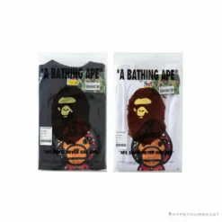 Hypeyourbeast BAPE Baby Milo Red Shark Hat Little Monkey Tee Shirt'WHITE'