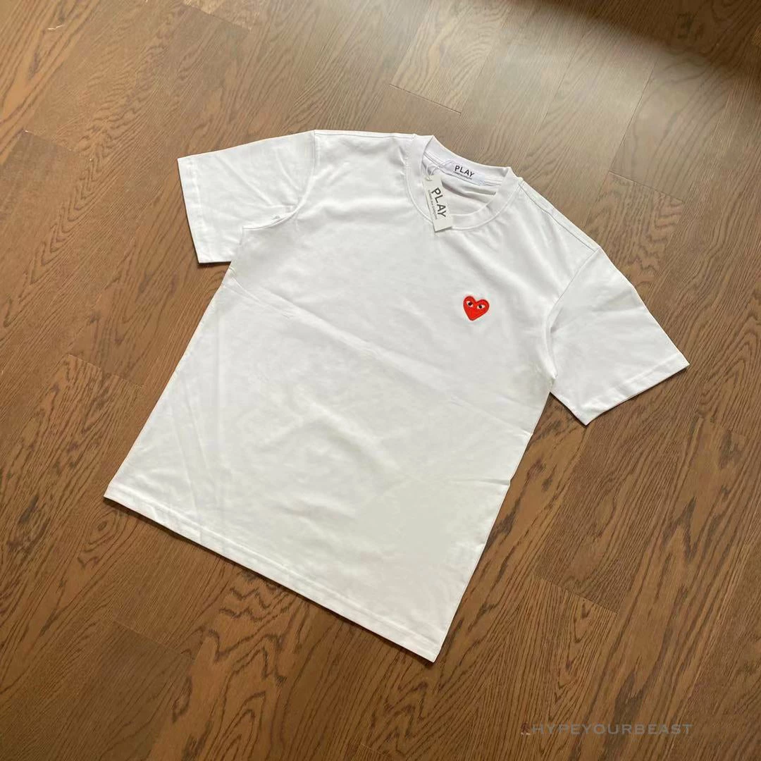 Hypeyourbeast CDG Tee Shirt White