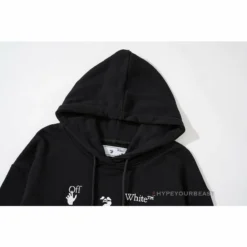 HypeYourBeast Hoodies & Jackets Off-White Green Hoodie - Black