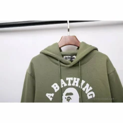 Hypeyourbeast BAPE X Bathing Ape Head Hoodie'ARMY GREEN'