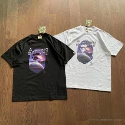 Hypeyourbeast Clothes Bape Tee Shirt White Galaxy