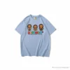 Hypeyourbeast Clothes BAPE Baby Milo Watermelon Little Monkey Tee Shirt 'BLUE'