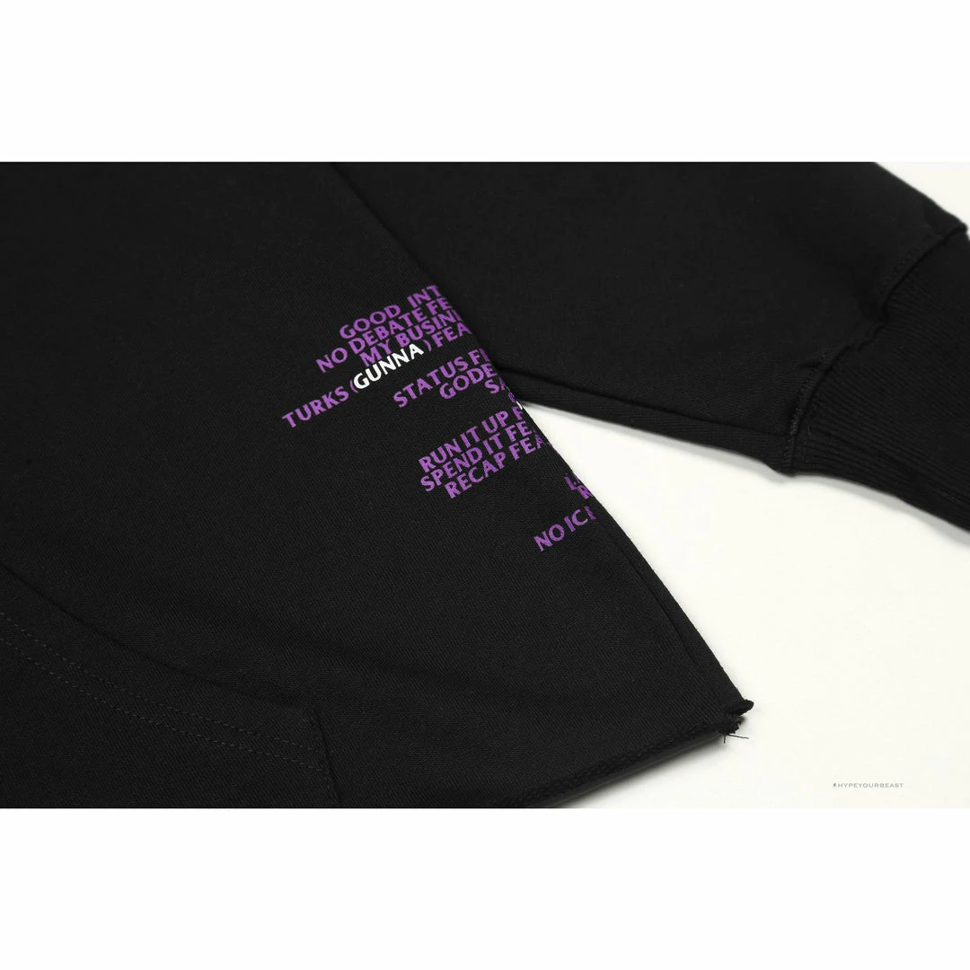 HypeYourBeast Vlone Hoodie Black Good Intention