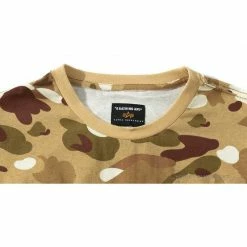 Hypeyourbeast Clothes BAPE Military Style Desert Camouflage Tee Shirt'YELLOW'
