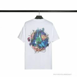 Hypeyourbeast OFF-WHITE Travis Scott Fortnite Tee Shirt 'WHITE'