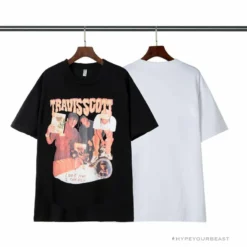 Hypeyourbeast OFF-WHITE Travisscott High Street Tee Shirt'BLACK'